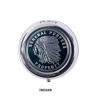 DULTON ( ダルトン ) PORTABLE ASHTRAY ポータブル アッシュトレイ | 携帯灰皿 | オシャレ | 可愛い | アイアン | クロームメッキ | 車 | リング付 | K655-757 | だるとん | 灰皿