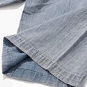 KRIFF MAYER ( クリフメイヤー ) エアーライトデニム開襟半袖シャツ | MENS | 2555108 | シャツ | デニムシャツ | 半袖 | 軽い | 軽量 | 風通しが良い | オシャレ | くりふめいやー | カジュアル