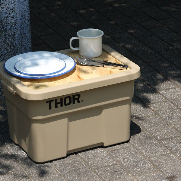THOR ( ソー ) トップボード フォー ソーラージトート 22L DC | 天板 | THOR専用 | テーブル | サイドテーブル | シンプル | 撥水加工 | 使いやすい | アウトドア | キャンプ | メラミンコーティング | 365222 | そー