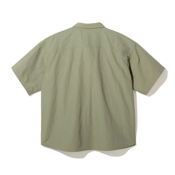 GRIP SWANY ( グリップスワニー ) 【 GSUSH-136 】 GS UTILITY BOX SHIRTS | 半袖 | シャツ | ウェア | 夏服 | アウトドア | キャンプ | 釣り | レジャー | 柔らかい | シンプル | 刺繍 | ぐりっぷすわにー