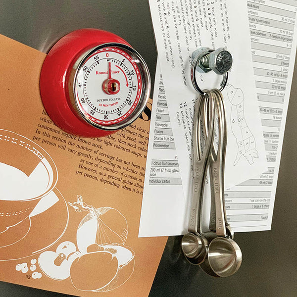 DULTON ( ダルトン ) KITCHEN TIMER WITH MAGNET キッチン タイマー ウィズ マグネット | アナログ | キッチン用品 | キッチン | 可愛い | カラバリ | 存在感 | 100-189 | だるとん
