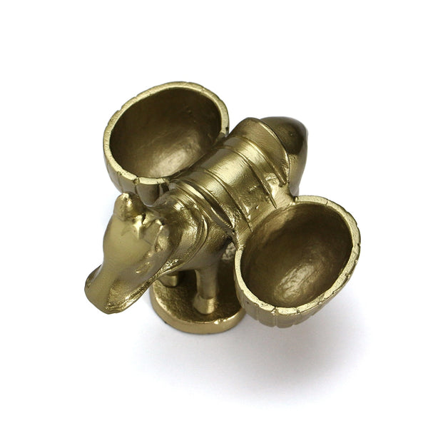 DETAIL ( ディテール ) Donkey And Basket " Gold "ドンキーアンドバスケット " ゴールド "  ロバ | モチーフ | 小物入れ | 鍵入れ | 玄関 | オフィス | 置物 | デスク | H0137 | でぃてーる