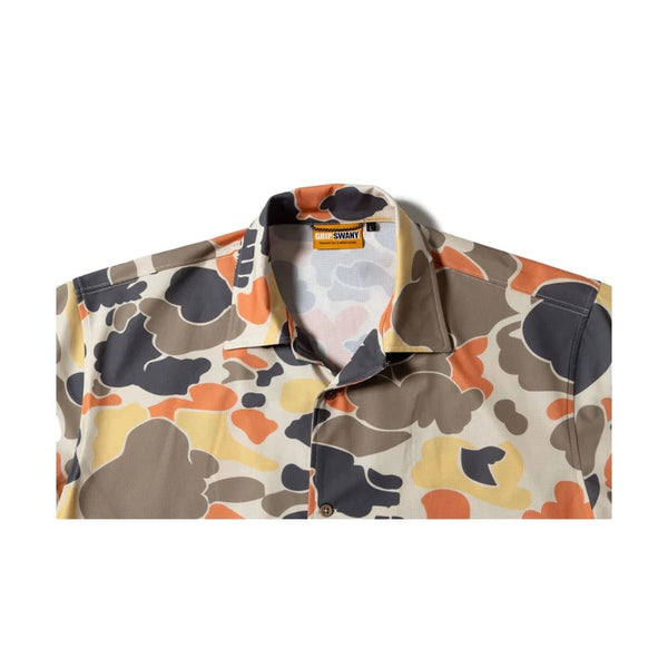 GRIP SWANY ( グリップスワニー ) 【 GSMSH0015 】 GS AIRFLOW SHIRT | シャツ | 半袖シャツ | 襟付き | 速乾性 | 通気性 | アウトドア | レジャー | キャンプ | ポリエステル100% | スマホ入れ | ぐりっぷすわにー