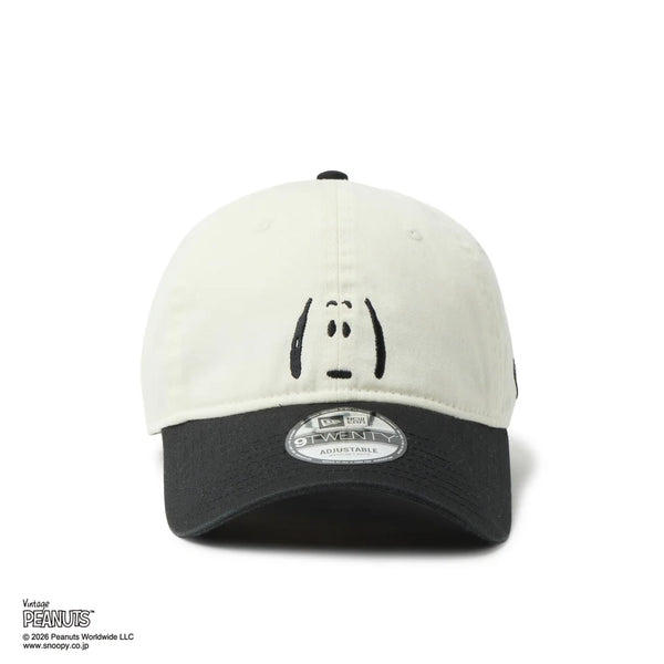 NEW ERA ( ニューエラ ) 9TWENTY Vintage PEANUTS ピーナッツ 2-Tone | 帽子 | キャップ | スヌーピー | 可愛い | プレゼント | ギフト | お出かけ | UVカット | 日よけ | 暑さ対策 | お出かけ | レジャー | アウトドア | 14865366 | 14865367 | にゅーえら