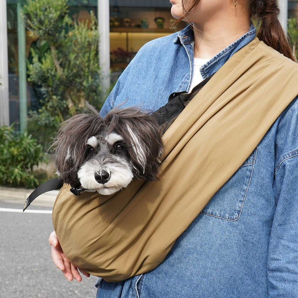 MANDARINE BROTHERS ( マンダリンブラザーズ ) MB SLING | スリング | 抱っこ | 簡単 | 犬 | ネコ | 猫 | お出かけ | お散歩 | 多頭飼い | 小型犬 | 中型犬 | 調整 | 安定感 | 自宅  | まんだりんぶらざーず