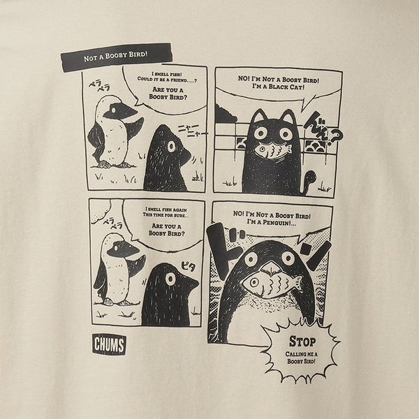 CHUMS ( チャムス ) ノットアブービーバード！Tシャツ | 半袖 | Tシャツ | 夏服 | アウトドア | キャンプ | コットン | バックプリント | オシャレ | お出かけ | CH01-2749 | ちゃむす | ウェア | アパレル