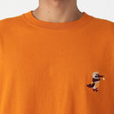 CHUMS ( チャムス ) アカアシサカバブラッシュドロングスリーブTシャツ 長袖Tシャツ ロンT メンズ レディース オーバーサイズ カジュアル アウトドア キャンプ トップス コットン 綿100% ブービーバード アカアシサカバ 秋冬 春 トレーナー