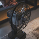 5050WORKSHOP ( フィフティフィフティワークショップ ) RETRO DESKTOP FAN | 扇風機 | コードレスファン | 卓上 | レトロ | アウトドア | キャンプ | 持ち運び | TR2-5WS-4481