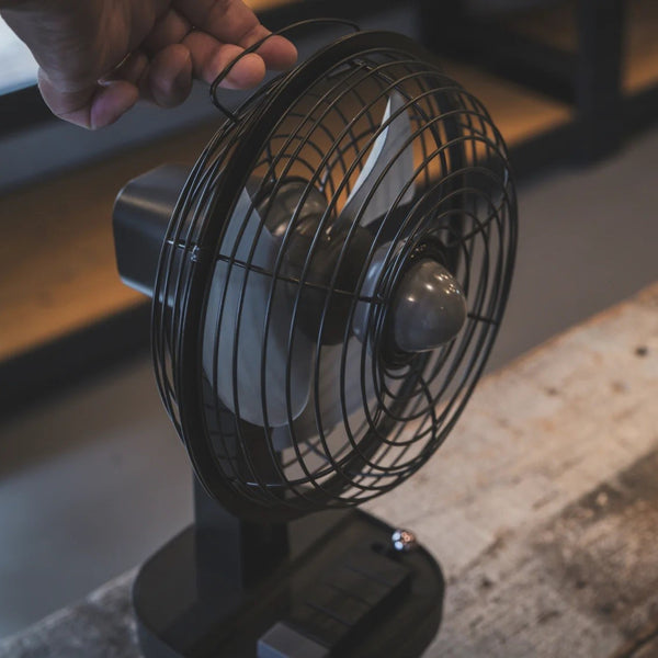 5050WORKSHOP ( フィフティフィフティワークショップ ) RETRO DESKTOP FAN | 扇風機 | コードレスファン | 卓上 | レトロ | アウトドア | キャンプ | 持ち運び | TR2-5WS-4481