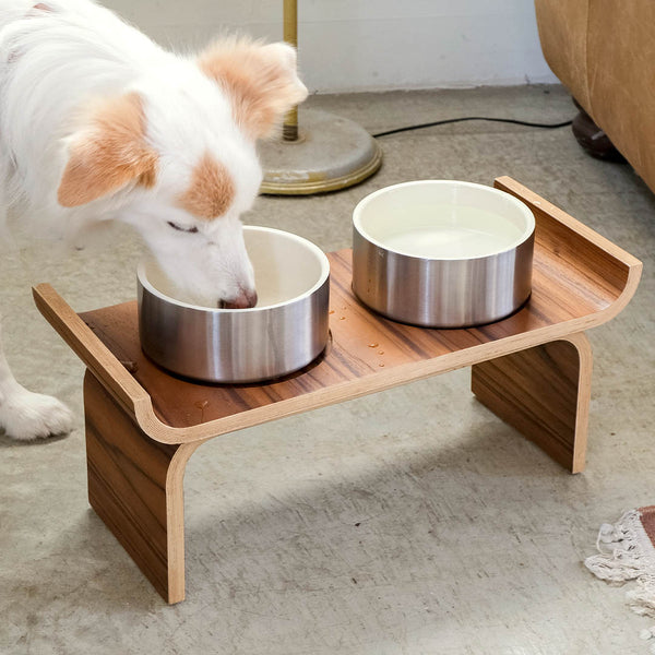 DULTON ( ダルトン ) DOUBLE WALL DOG BOWL ダブル ウォール ドッグ ボウル | ズレにくい | ペット用品 | 水 | においがつきにくい | 汚れがつきにくい | エナメル | マット | シンプル | 餌入れ | ドッグフード入れ | 愛犬 | 犬用