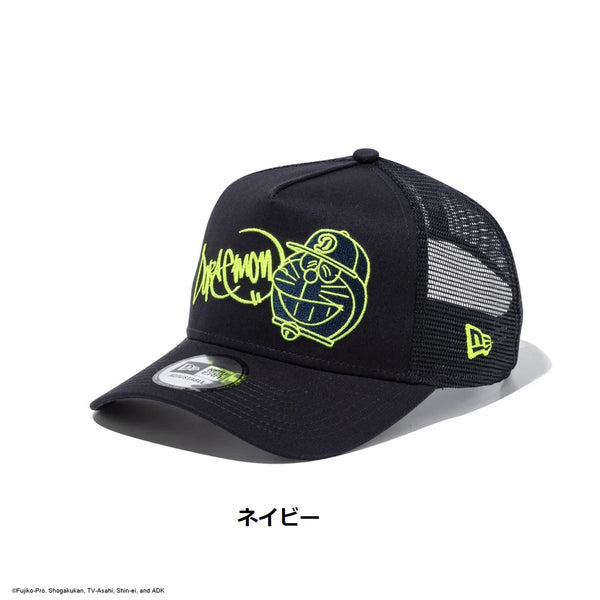 NEW ERA ( ニューエラ ) 9FORTY A-Frame トラッカー ドラえもん グラフィティ ブラック | ネイビー | ホワイト | 帽子 | キャップ | 日よけ | ユニセックス | サイズ調整 | 14935429 | 14935428 | 14935430 | にゅーえら