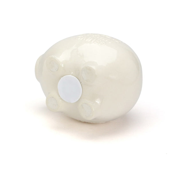 DETAIL ( ディテール ) Crackle Piggy Bank | クラックル ピギー バンク | ぽってり | ヴィンテージ | ブタの貯金箱 | 貯金箱 | 陶器 | インテリア | 可愛い | シンプル | プレゼント | ギフト | 3724P | 白色 | ホワイト | でぃてーる