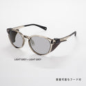 NIHO ( ニホ ) -OTO- NH-103 偏光サングラス ボストン型 サングラス 軽量 アウトドア 登山 トレッキング ハイキング 釣り キャンプ 雪山 紫外線対策 反射光カット サイドフード 着脱可能 メンズ レディース