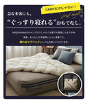 WAQ ( ワック ) AIR BED シングル | ダブル | アウトドア | キャンプ | 寝具 | エアベッド | 快適 | 寝返り | 熟睡 | コンパクト | ボタン | 押すだけ | 簡単 | わっく