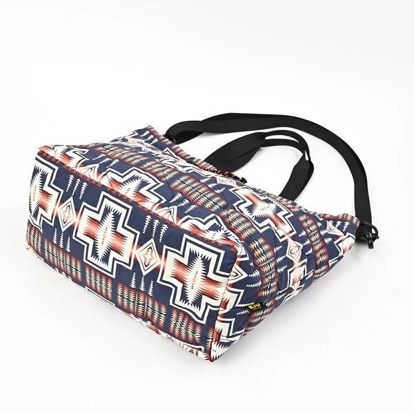 KiU ( キウ ) 【 PENDLETON® × KiU LMITIED ITEM 】 パデッドドロストトートバッグ | K482 | バッグ | トートバッグ | オシャレ | ペンドルトン | 肩掛け | 2way | 巾着 | シンプル | 撥水 | キルティング