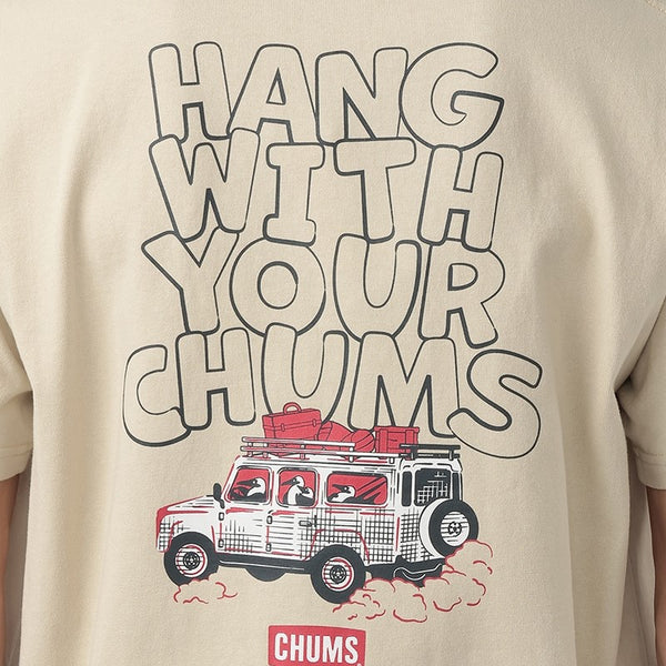 CHUMS ( チャムス ) ドライブインTシャツ | 半袖 | Tシャツ | 半袖Tシャツ | 夏 | アパレル | コットン100％ | プリントTシャツ | ウェア | CH01-2744 | お出かけ | オシャレ | アウトドア | キャンプ | レジャー | ちゃむす