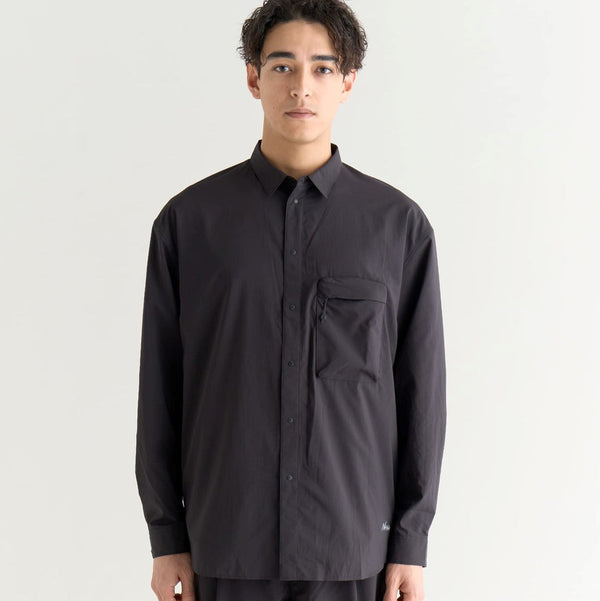 NANGA ( ナンガ ) PLC EXCURSION SHIRT ( MEN ) PLC エクスカーションシャツ | メンズ | シャツ | 長袖シャツ | 長袖 | ウェア | トップス | パッカブル仕様 | コンパクト | 軽い | 登山 | 旅行 | アウトドア | レジャー | キャンプ