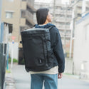 DOD ( ディーオーディー ) ハコピタイト リュックサック バックパック デイパック シンプル PC収納 35L 箱型 撥水 大容量 アウトドア キャンプ 旅行 通勤 通学 レジャー BA138-BK