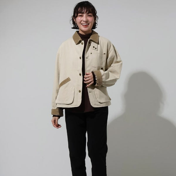 KRIFF MAYER ( クリフメイヤー ) 裏チェックハンティングJK | LADYS | レディース | W2525118 | ジャケット | アウター | 綿100％ | 軽い | 軽量 | 春 | 秋 | 冬 | チェック柄 | カジュアル | お出かけ | 可愛い | くりふめいやー