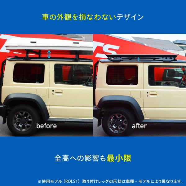 RHINO-RACK ( ライノラック ) PIONEER 6 PLATFORM ( 2700MM X 1472MM ) WITH RＬ LEGS トヨタ HIACE 200 ローポジション 取り付けキット ライノラック パイオニア 6 プラットフォーム JC-01667L