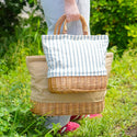 DULTON ( ダルトン ) MARKET TOTE BASKET WITH COOLER マーケット トート バスケット ウィズ クーラー | 保冷バッグ | クーラーバッグ | バスケット | ファスナー | ランチバッグ | 買い物 | ピクニック | キャンプ | デイキャンプ | レトロ | 可愛い | RN-0939 | だるとん