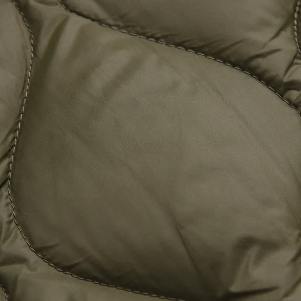 TAION ( タイオン ) ミリタリー ハイネックWジップ ダウンベスト-ソフトシェル | 首まで暖かい | 防寒 | 冬 | ウェア | ベスト | アウトドア | シンプル | レジャー | キャンプ | TAION-002ALSZML-1 | カジュアル | たいおん | ダウン | 軽い | 軽量