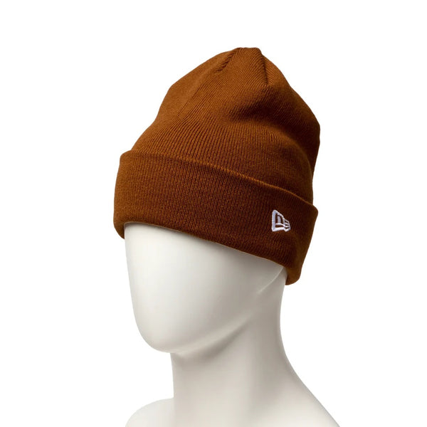 NEW ERA ( ニューエラ ) ベーシック カフニット ニット帽 メンズ レディース ユニセックス 防寒 帽子 カジュアル ストリート シンプル ロゴ ブランド 無地 防寒帽子 ビーニー ビーニーキャップ アウトドア ニット帽子