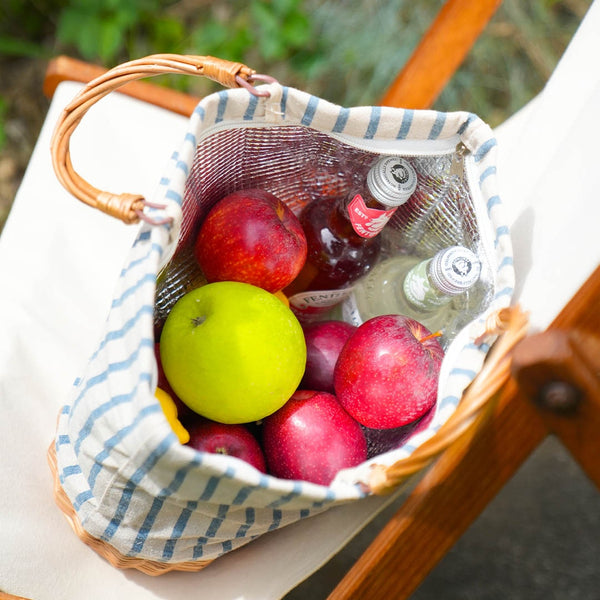 DULTON ( ダルトン ) MARKET TOTE BASKET WITH COOLER マーケット トート バスケット ウィズ クーラー | 保冷バッグ | クーラーバッグ | バスケット | ファスナー | ランチバッグ | 買い物 | ピクニック | キャンプ | デイキャンプ | レトロ | 可愛い | RN-0939 | だるとん