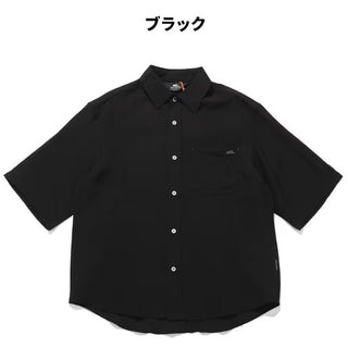 KRIFF MAYER ( クリフメイヤー ) スズシゲ5分袖シャツ | MENS | 2547801 | メンズ | 快適 | 半袖 | 半袖シャツ | 夏服 | アパレル | トップス | 涼しい | シンプル | 刺繍 | オシャレ | くりふめいやー | カジュアル