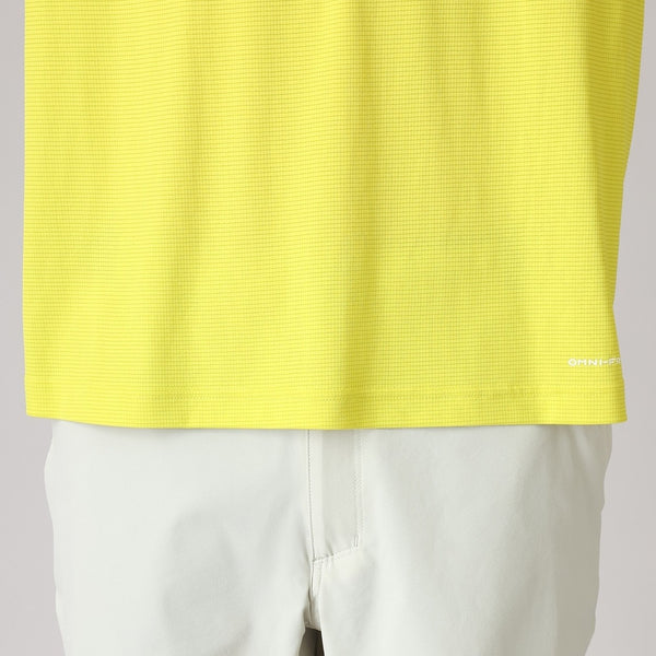 Columbia ( コロンビア ) トレイルラッシュグラフィックショートスリーブTシャツ 半袖Tシャツ メンズ 冷感 速乾 吸湿速乾 オムニフリーズゼロアイス オムニウィック 抗菌防臭 アウトドア ハイキング 登山 トレッキング キャンプ スポーツ 夏 レジャー PG1653