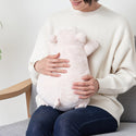Life on Products ( ライフオンプロダクツ ) 抱きしめたくなる 蓄熱式アニマル湯たんぽ | LCAWA009 | 湯たんぽ | 防寒 | 抱っこ | 繰り返し使える | エコ | ぶた | ひつじ | くま | コードレス | ふわふわ | 暖かい | 自宅 | リビング | 持ち運び | ぬいぐるみ