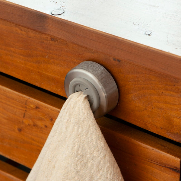 DULTON ( ダルトン ) TOWEL HOLDER ROUND SQUARE タオル ホルダー ラウンド | スクエア | 丸型 | 四角 | キッチン | 台所 | 洗面所 | シンプル | 貼るだけ | 簡単 | CH04-H116 | CH04-H117 | だるとん