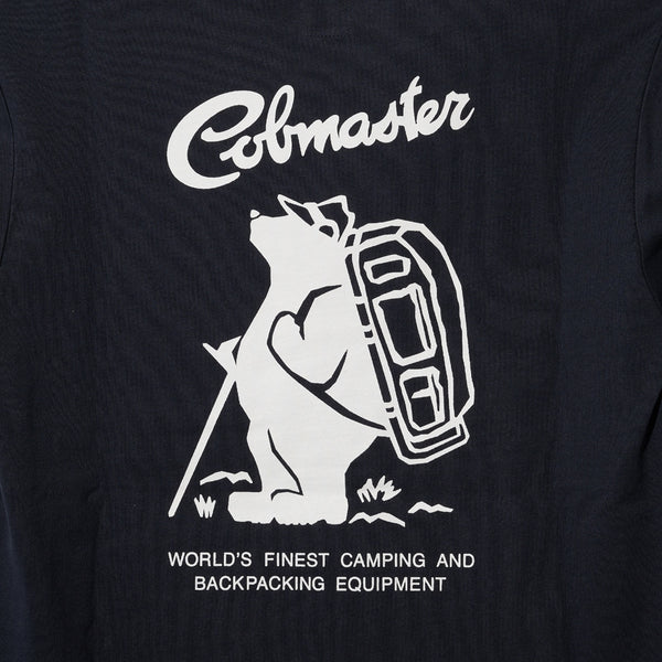 COBMASTER ( コブマスター ) COB BACK LOGO TEE 7251 | シャツ | 半袖 | バックプリント | シンプル | アウトドア | レジャー | トップス | ウェア | 81148900 | Tシャツ | 定番 | 綿100％ | ユニセックス | こぶますたー | カジュアル