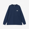 HELLY HANSEN ( ヘリーハンセン ) ロングスリーブ スクエアロゴティー | ユニセックス | ユニセックス | 長袖Tシャツ | HH32521 | Tシャツ | バックプリント | UVカット | アウトドア | レジャー | キャンプ | メンズ | レディース