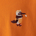 CHUMS ( チャムス ) アカアシサカバブラッシュドロングスリーブTシャツ 長袖Tシャツ ロンT メンズ レディース オーバーサイズ カジュアル アウトドア キャンプ トップス コットン 綿100% ブービーバード アカアシサカバ 秋冬 春 トレーナー