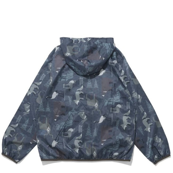 KRIFF MAYER ( クリフメイヤー ) クリーネス総柄フードジャケット | MENS | 2537804 | メンズ | 春 | 個性的 | ユニセックス | 防汚 | 薄手 | ポリエステル | アウトドア | キャンプ | お出かけ | コンパクト | くりふめいやー