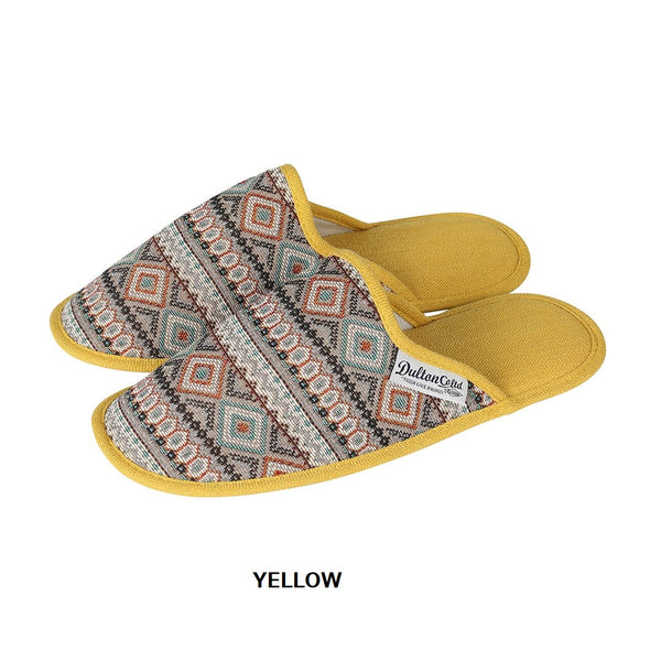DULTON ( ダルトン ) SLIPPERS SAMOA スリッパ サモア | メンズ | レディース | 履物 | 室内 | 家 | 来客 | 自宅 | 織り柄 | サモア柄 | ルームシューズ | 袋付 | 旅行 | 行事 | 持ち運び | 携帯 | RN-0783 | だるとん