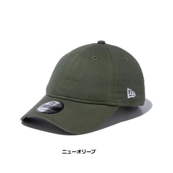 NEW ERA ( ニューエラ ) 9TWENTY ベーシック ウォッシュドコットン 帽子 | キャップ | 日よけ | オシャレ | お出かけ | キャンプ | レジャー | アウトドア | シンプル | 無地 | ユニセックス | クロスストラップ | 定番