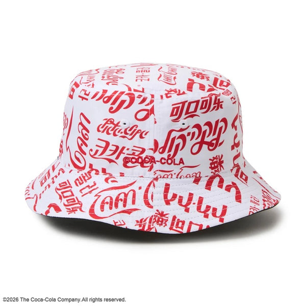 NEW ERA ( ニューエラ ) バケット01 リバーシブル Coca-Cola コカ･コーラ ブラック リバーシブル Coca-Cola コカコーラ バケットハット リバーシブルバケットハット 帽子 ハット 黒 ロゴ 15154783
