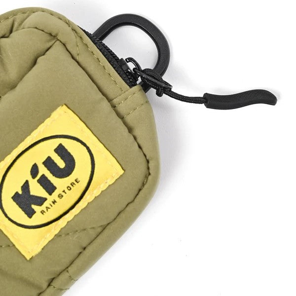 KiU ( キウ ) パデッドポーチM | ポーチ | K479 | 旅行 | アウトドア | キャンプ | レジャー | キルティング | 撥水 | 小物入れ | スタイリッシュ | シンプル | ロゴ | 可愛い | K479 | きう