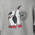CHUMS ( チャムス ) 守矢努 ツインズクルートップ Twins Crew Top メンズ スウェット トレーナー クルーネック 裏起毛 USAコットン100％ オーバーサイズ ゆったり 長袖 トップス 温故知新 ブービーツインズ ステンシル アート アウトドア キャンプ 秋冬 CH00-1595