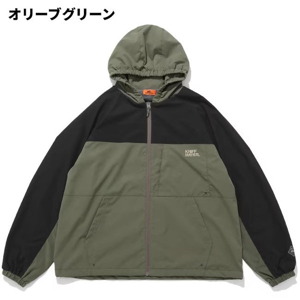KRIFF MAYER ( クリフメイヤー ) クリーネスベンチレーションジャケット | MENS | 2537801 | メンズ | 春 | アウター | マウンテンパーカー | パーカー | フード | お出かけ | 軽い | 撥水 | 軽量 | キャンプ | レジャー | くりふめいやー | ストレッチ