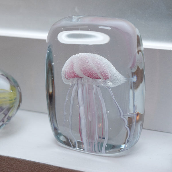 DETAIL ( ディテール ) Jellyfish Twisted Leg | ジェリーフィッシュ ツイストレッグ | クラゲ | 癒し | インテリア | ガラス | オブジェ | 蓄光 | ハンドメイド | でぃてーる | H0138