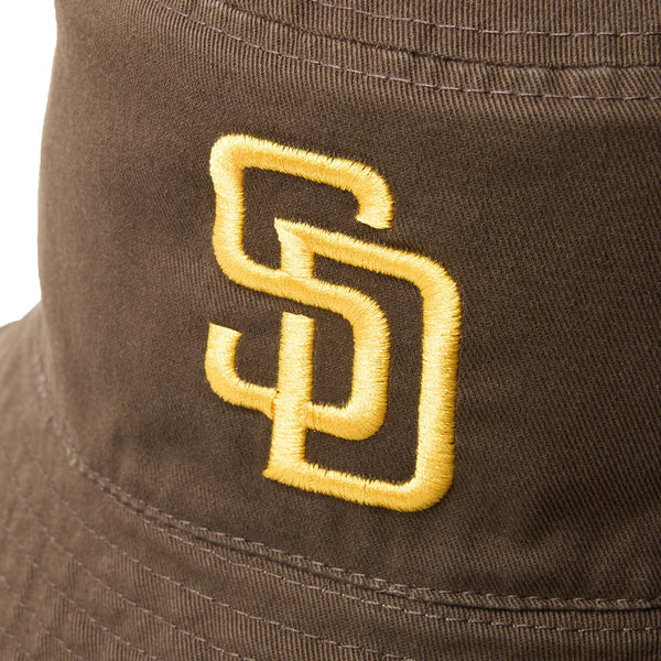 NEW ERA ( ニューエラ ) バケット01 リバーシブル MLB Bucket Hat サンディエゴ・パドレス アッシュブラウン/ウォルナット | 帽子 | バケットハット | バケハ | 可愛い | オシャレ | 日よけ | ロゴ | コットン | カジュアル | 14744769 | にゅーえら | リバーシブル