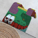DETAIL ( ディテール ) Coir Mat コイヤーマット | ステゴサウルス | トリケラトプス | 恐竜 | マット | 玄関マット | 子供 | 50cm×50cm | PVC | 滑りにくい | でぃてーる | H0087