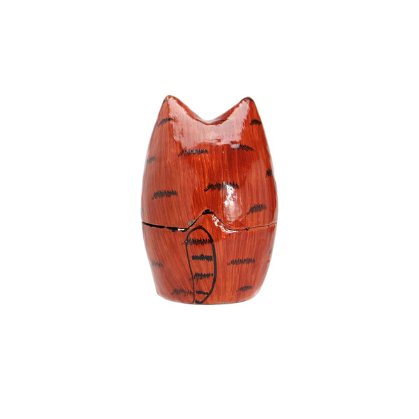 DETAIL ( ディテール ) Papier Mache Standing Cat パピエ マシェ スタンディング キャット | ハンドメイド | 猫モチーフ | 小物入れ | 3722C | インテリア | 可愛い | 猫 | ハンドメイド | でぃてーる