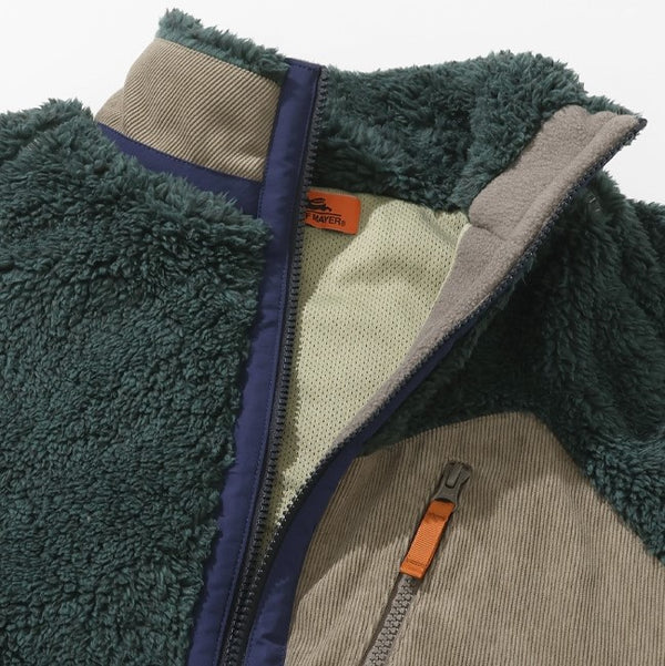 KRIFF MAYER ( クリフメイヤー ) シャギーボアジャケット | MENS | メンズ | 2514400 | ジャケット | アウター | 防寒 | メッシュ | 動きやすい | アウトドア | レジャー | キャンプ | 起毛 | 柔らかい | カジュアル | くりふめいやー