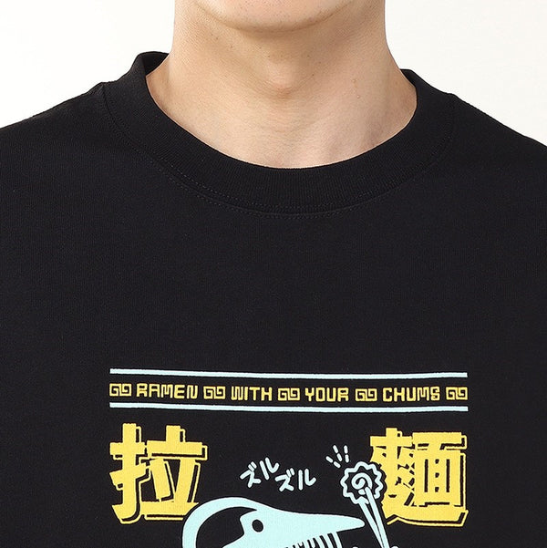 CHUMS ( チャムス ) 拉麺一丁Tシャツ | トップス | Tシャツ | 半袖 | ウェア | ラーメン | コットン | CH01-2786 | オーバーサイズ | キャンプ | アウトドア | レジャー | お出かけ | ちゃむす