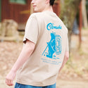 COBMASTER コブマスター 吸水速乾 抗菌防臭 ベーシック Tシャツ 半袖 メンズ スタンダードロゴ クルーネック 綿100% アウトドア キャンプ カジュアル スポーツ 春 夏 UV対策 インナー トップス