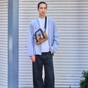 KiU ( キウ ) 【 PENDLETON® × KiU LMITIED ITEM 】 スクエアパデッドミニボストンバッグ K483 | バッグ | 小型バッグ | 小さめ | コラボ | ミニボストンバッグ | コンパクト | ころん | カジュアル | ハンドバッグ | ショルダーバッグ | きう